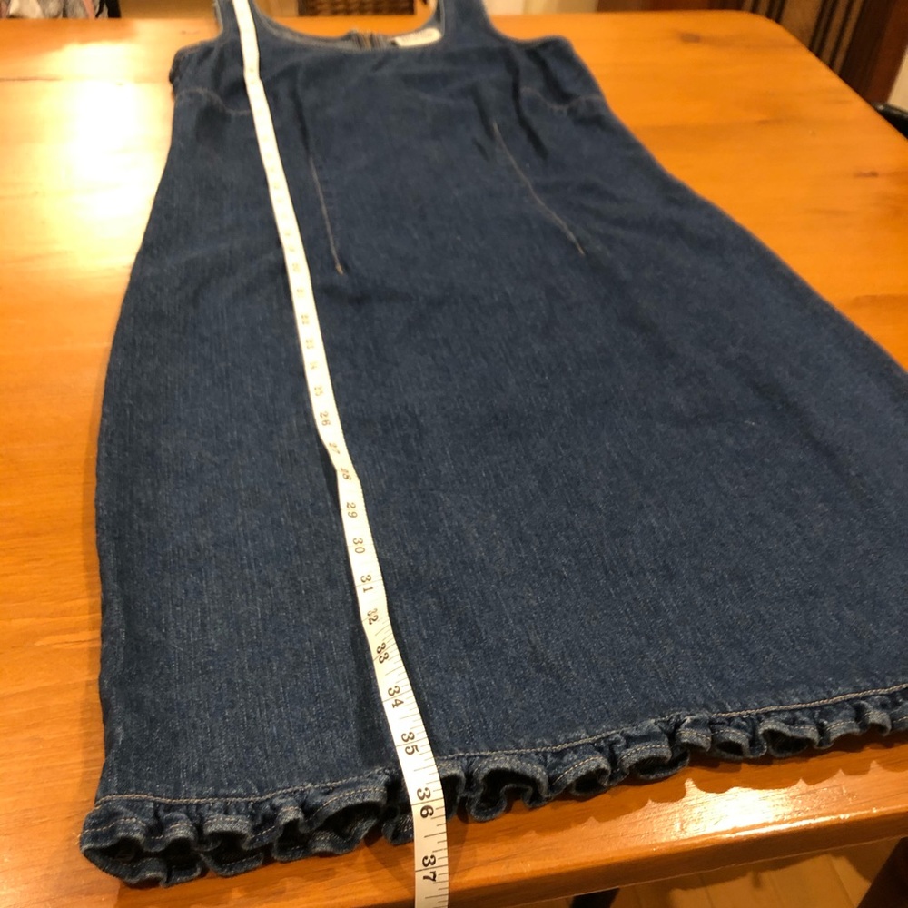 Vintage Jean Dress - Picture 6 of 10